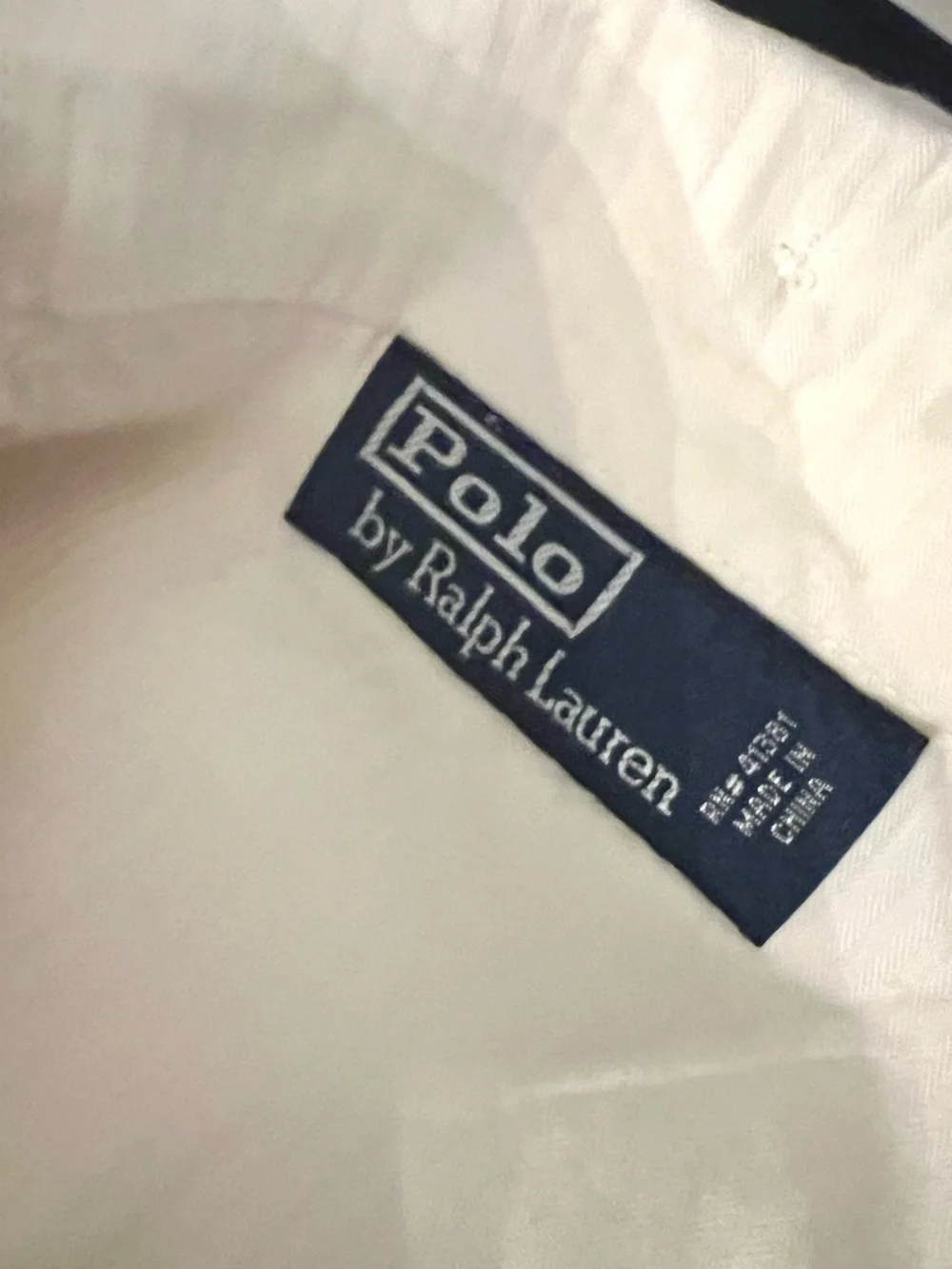 Vintage Ralph Lauren 1990’s Polo Silk Linen Winter White Flat Front Trouser Pant